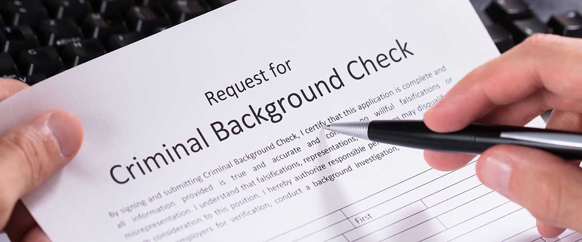Criminal background check - set-aside a conviction